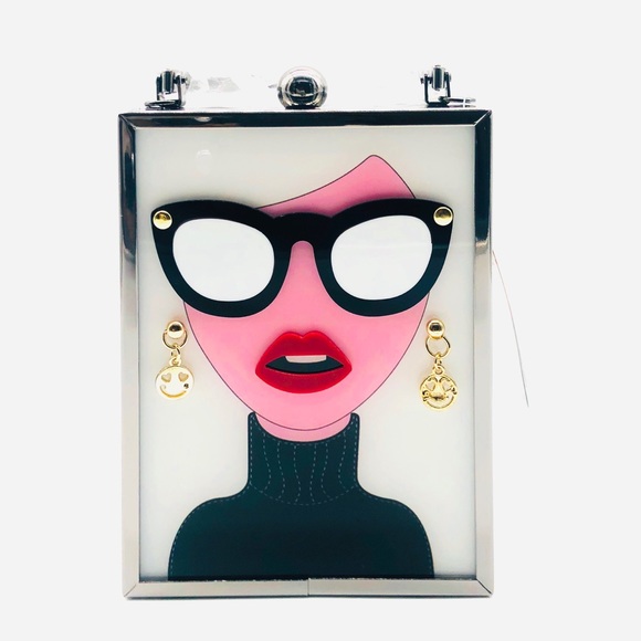 One City Handbags - 🆕 Face Acrylic Evening Bag Women Banquet Han…